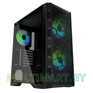 Корпус Powercase Mistral H3С Mesh ARGB